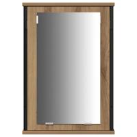 3-delige badkamer meubelset in Artisan eiken - thumbnail