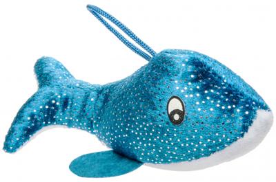 Lg-imports Knuffel Dolfijn Junior 14 Cm Pluche Lichtblauw
