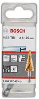Bosch Accessories 2608587433 HSS Getrapte boor 4 - 20 mm TiN Gezamenlijke lengte 70.5 mm 1/4 (6.3 mm) 1 stuk(s) - thumbnail