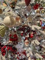 Kersthanger kerstman 6.8x13.3cm - thumbnail