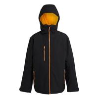 Ragetta RG253 Navigate Waterproof Insulated Jacket - Black/Orange Pop - 3XL - thumbnail