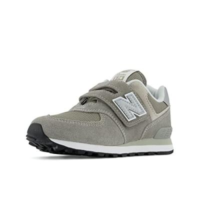 Kindersneakers met klittenband PV574EVG NEW BALANCE grey