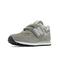 Kindersneakers met klittenband PV574EVG NEW BALANCE grey - thumbnail