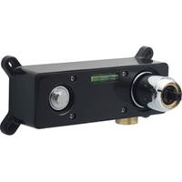 Ben inbouwdeel-box 2-gats wastafelkraan zwart/chroom - thumbnail