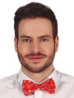 Vlinderstrik Christmas Tree Rood - thumbnail