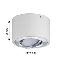 Paulmann 79708 Argun LED-plafondlamp 4.8 W Aluminium (geborsteld), Wit (mat) - thumbnail