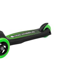 Rebel ZAB0121G - Driewielige kids step Kids Wheels - Vanaf 3 jaar - Zwart/groen - thumbnail