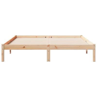 Bedframe extra lang zonder matras massief grenenhout 160x210 cm