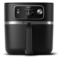 Philips HD9880/90 7000 Series Airfryer Combi Connected XXL 8.3L 2200W Zwart/RVS - thumbnail