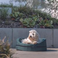 TRIXIE HONDENMAND CITYSTYLE OVAAL DONKERGROEN 80X65X24 CM - thumbnail
