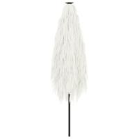 Parasol met stalen paal 248x248x248 cm wit - thumbnail