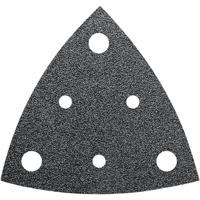 Fein 63717237010 Deltaschuurpapier Met klittenband, Geperforeerd Korrelgrootte (num) 60 Hoekmaat 80 mm 35 stuk(s) - thumbnail