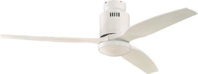 CasaFan Aerodynamix Plafondventilator 21 W (Ø x h) 132 cm x 280 mm Wit-lak Met wintermodus, Met lamparmatuur CasaFan Aerodynamix Plafondventilator 21 W (Ø x h) 132 cm x 280 mm Wit-lak Met wintermodus, Met lamparmatuur