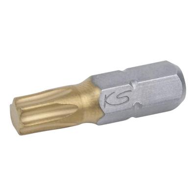 KS Tools 911.3655 9113655 Torx-bit T 20 Gereedschapsstaal Titanium gecoat C 6.3 5 stuk(s)
