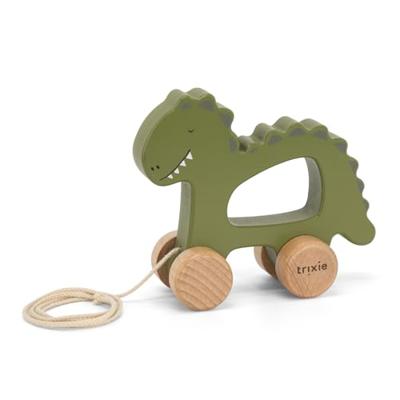 Trixie houten trekfiguur - mr. dino
