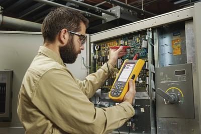 Fluke 124B/EU/S Handoscilloscoop 40 MHz 2-kanaals 4 GSa/s Multimeterfuncties 1 stuk(s)
