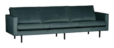 WOOOD Bank 3-zits 'Rodeo', kleur Blauwgroen