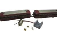 micromotor NM026G motor ombouwset voor Minitrix VT 98 DB, KHH, KVG,VT 798, Schienenbus, u.a. - thumbnail