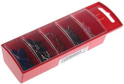 Phoenix Contact 3202960 Assortiment adereindhulzen 0.5 mm², 0.75 mm², 1 mm², 1.5 mm², 2.5 mm² Deels geïsoleerd Wit, Grijs, Rood, Zwart, Blauw 400 stuk(s)
