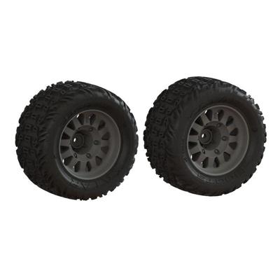 Arrma - Dboots Katar tire set glued (1 pairs)