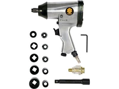 VOREL vidaXL 16-delige Pneumatische accessoireset 1/2''