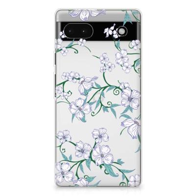 Google Pixel 6A Uniek | TPU Case | Blossom White