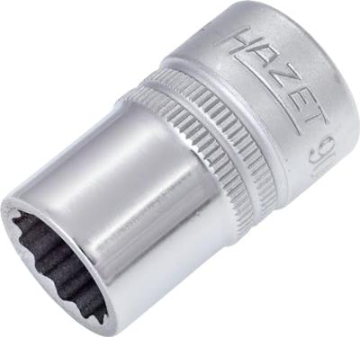 HAZET Dopsleutel 900Z-14 · 1/2 inch (12,5 mm) vierkant hol · Buitentwaalfkant tractieprofiel · SW 14 mm HAZET Dopsleutel 900Z-14 · 1/2 inch (12,5 mm) vierkant hol · Buitentwaalfkant tractieprofiel · SW 14 mm