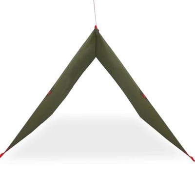 Kampeerluifel waterdicht 406x306 cm olijfgroen Kampeerluifel waterdicht 406x306 cm olijfgroen