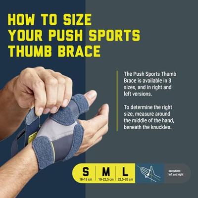 Push Sports Duimbrace S Rechts - thumbnail