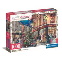 Clementoni puzzel kerstwandeling - 1000 stukjes - thumbnail