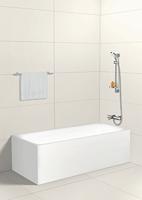 Hansgrohe Crometta 1jet doucheset 65cm wit chroom 26533400 - thumbnail