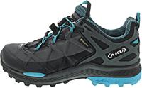 AKU Rocket Dfs Gtx Lage Wandelschoen Dames Black/Turquoise 39,5 - thumbnail