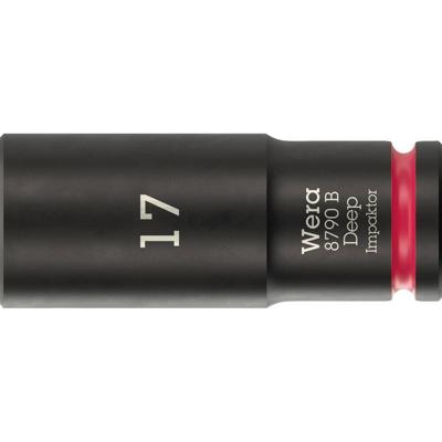 Wera 8790 B Impaktor Deep 05005558001 Dop (zeskant) Dopsleutelinzetstuk 17 mm Wera 8790 B Impaktor Deep 05005558001 Dop (zeskant) Dopsleutelinzetstuk 17 mm