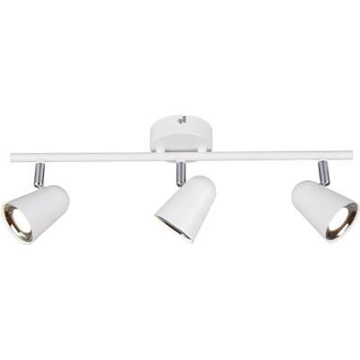 LED Plafondspot Trion Toluno - 3-Lichts - Mat Wit - 9W - 3000K Warm Wit