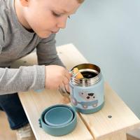 Done By Deer geïsoleerde voedselbakje tiny farm - blauw - thumbnail