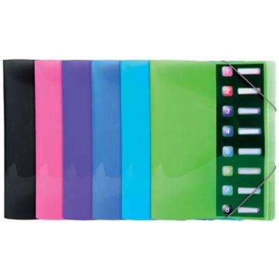 Exacompta Iderama sorteermap, uit PP, met 8 vakken, geassorteerde kleuren Exacompta Iderama sorteermap, uit PP, met 8 vakken, geassorteerde kleuren