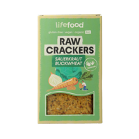 Life crackers zuurkool boekweit raw bio 90 Gram - thumbnail
