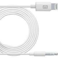 Cellularline AUXMusic Kabel, Lightning, Aux-kabel voor Car Stereo Connection, Apple Certified, Wit - thumbnail