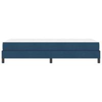 Boxspring bed Anders Blauw 90 x 190 cm Stof - thumbnail