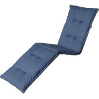 Madison deckchair kussen basic kobalt 200x65cm kobalt - thumbnail