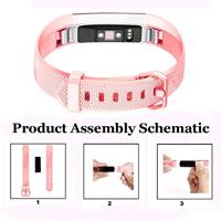 Fitbit Alta Siliconen bandje - Maat: Large - Rosé Goud - thumbnail