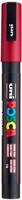 Uni POSCA paintmarker PC-3M, 1,5 mm, donkerrood - thumbnail
