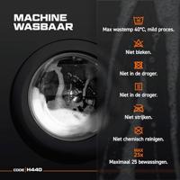 Reflecterende regenjas - Veiligheidsregenjas - 2XL - thumbnail