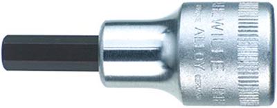 Stahlwille Dopsleutelbit | 1/2 inch binnen-6-kant | sleutelwijdte 7 mm | lengte 60 mm | 1 stuk - 03050007 03050007
