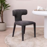 WOOOD Eetkamerstoel 'Permit' Geweven, kleur Espresso - thumbnail