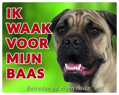 Bullmastiff Waakbord