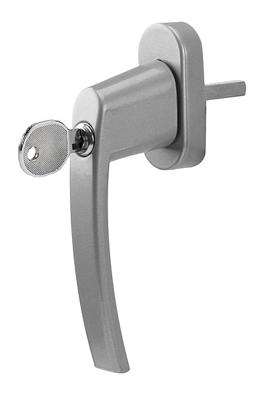 Olympia 5986 Afsluitbare raamhandgreep Zilver