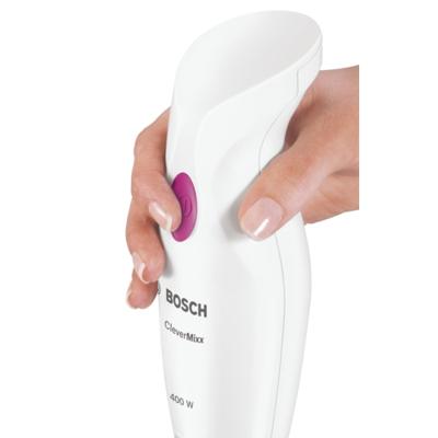 Bosch Haushalt MSM2410PW Staafmixer 400 W Met mixbeker Wit, Violet