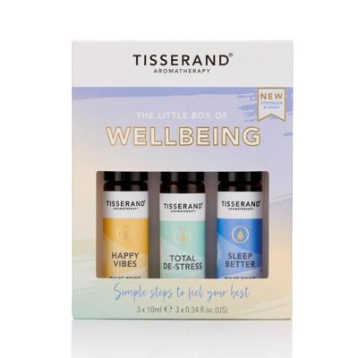 Tisserand Little box of wellbeing 3 x 10ml 30 Milliliter Tisserand Little box of wellbeing 3 x 10ml 30 Milliliter