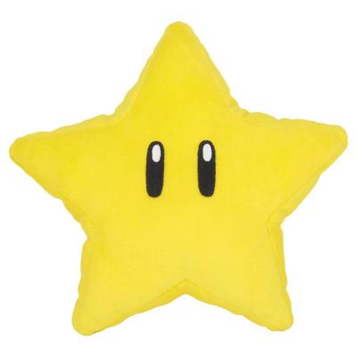 Mario Super Star pluchen knuffel - 18 cm